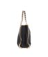 Chanel Oversized Tote with Raffia Trim, bottom view